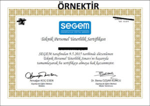 Segem sınav konuları